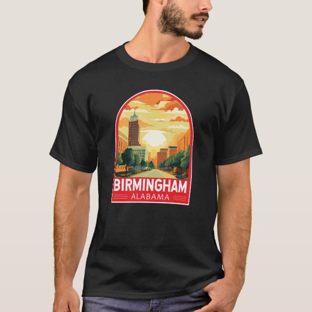 Birmingham Alabama Reisen T-Shirt (Vorderseite)