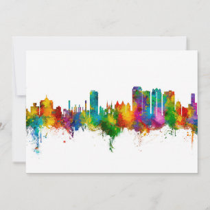 Birmingham Alabama Skyline Einladung