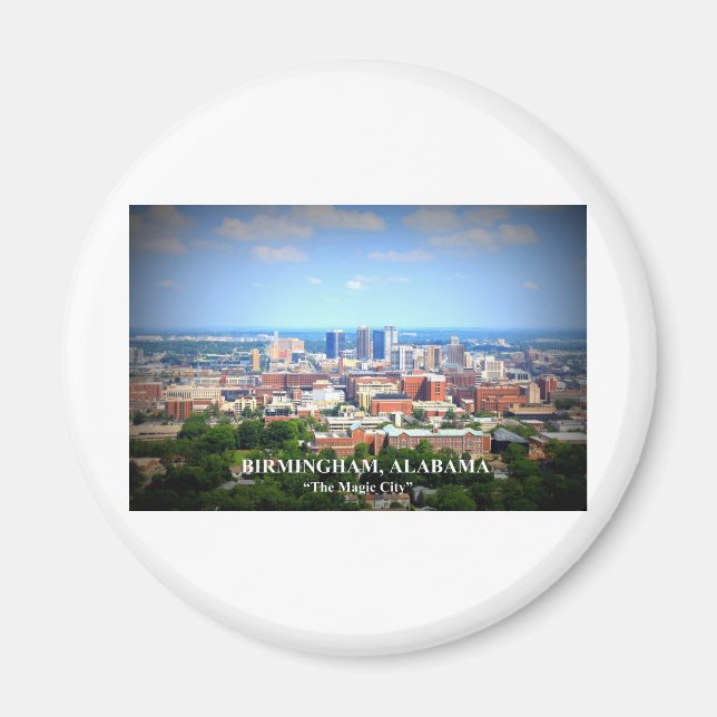 Birmingham, Alabama Skyline Magnet (Vorne)
