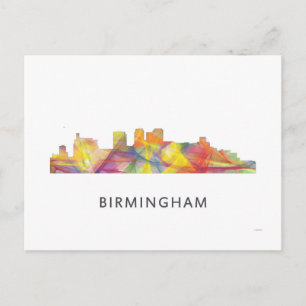 BIRMINGHAM ALABAMA SKYLINE WB1 POSTKARTE