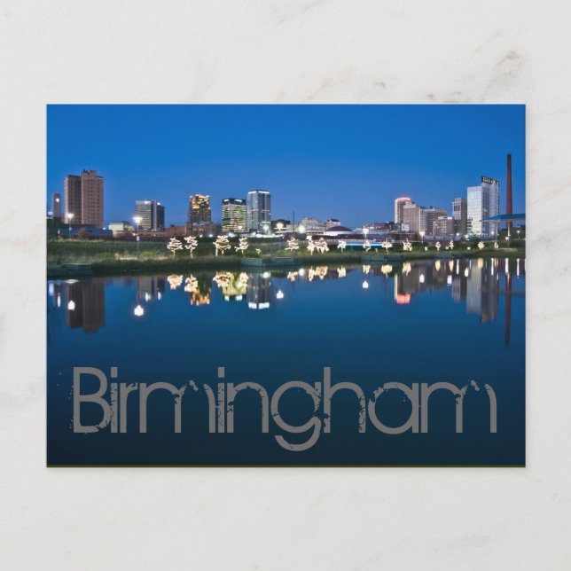 Birmingham, Alabama, USA Postkarte (Vorderseite)