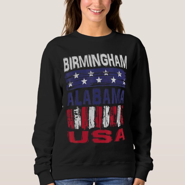 Birmingham Alabama Usa Sweatshirt (Vorderseite)