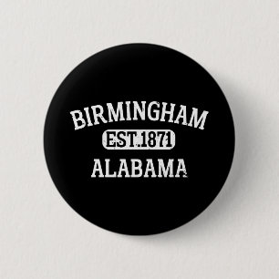 Birmingham Alabama Vintag Button