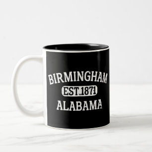 Birmingham Alabama Vintag Zweifarbige Tasse