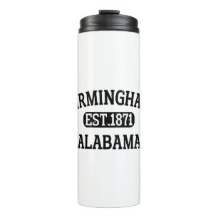 Birmingham Alabama Vintage Thermosbecher