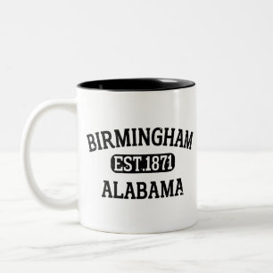 Birmingham Alabama Vintage Zweifarbige Tasse