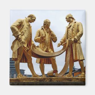 Birmingham Boulton, Watt und Murdoch Statue Magnet