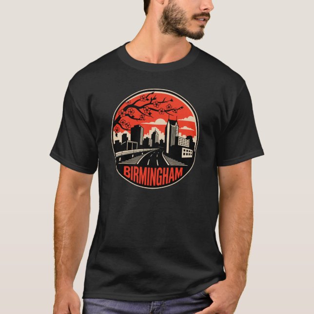 Birmingham City Alabama USA T-Shirt (Vorderseite)