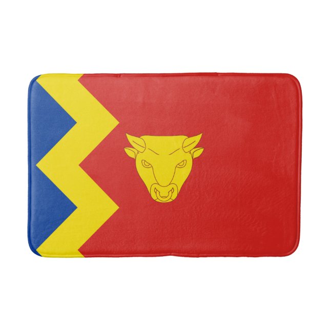 Birmingham City Flag Badematte (Vorderseite)