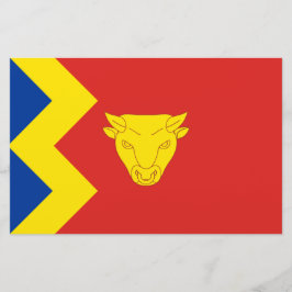 Birmingham City Flag Briefpapier