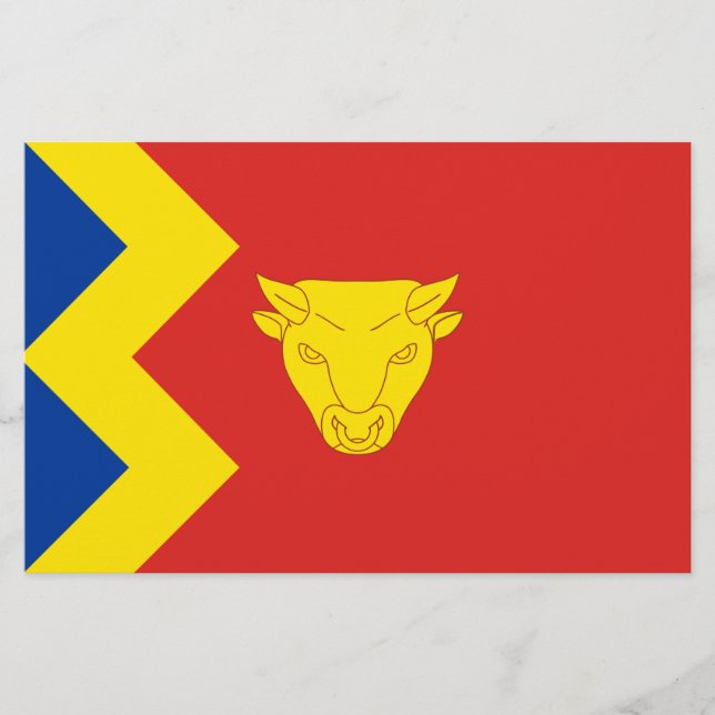 Birmingham City Flag Briefpapier (Vorderseite)