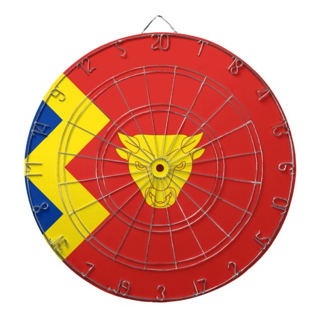Birmingham City Flag Dartscheibe (vorne)