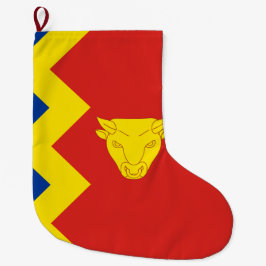 Birmingham City Flag Großer Weihnachtsstrumpf