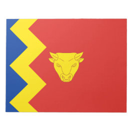 Birmingham City Flag Notizblock