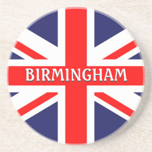 Birmingham England Großbritannien britisches Getränkeuntersetzer
