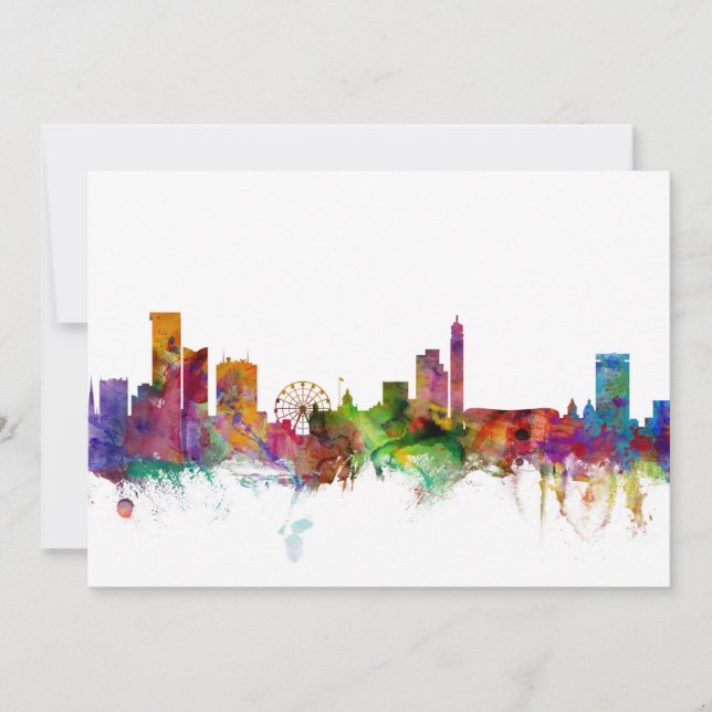 Birmingham England Skyline (Vorderseite)