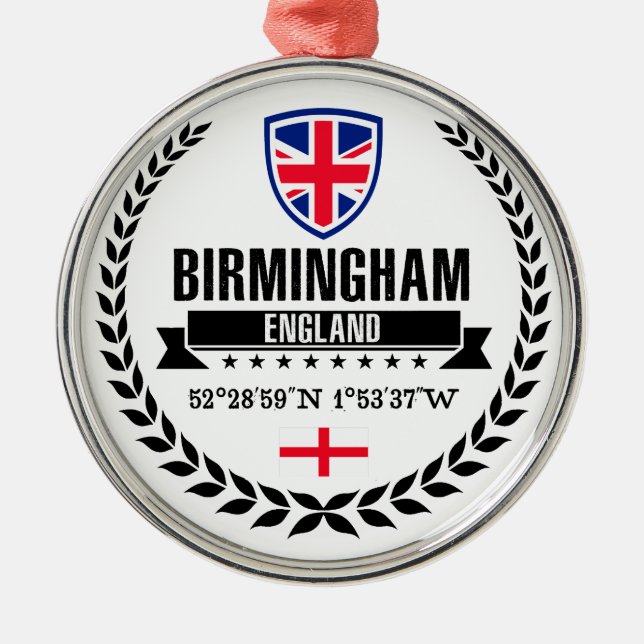Birmingham Ornament Aus Metall (Vorne)