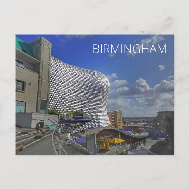 Birmingham Postkarte (Vorderseite)