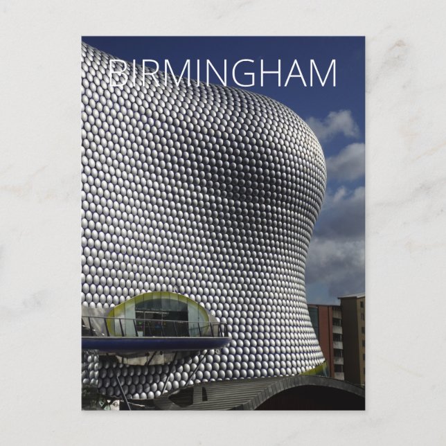 Birmingham Postkarte (Vorderseite)
