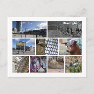 Birmingham Postkarte