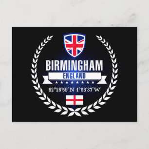 Birmingham Postkarte