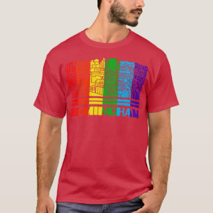 Birmingham Pride Birmingham LGBT Geschenk LGBTQ Su T-Shirt