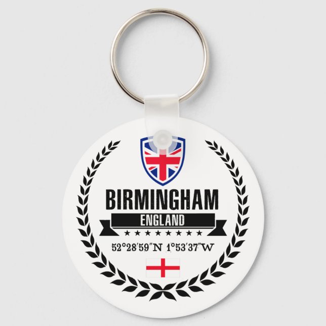 Birmingham Schlüsselanhänger (Vorderseite)