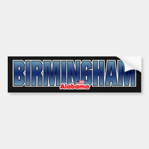 Birmingham-Stoßdämpfer Autoaufkleber