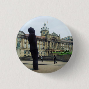 Birmingham Victoria Square 3 Cm Round Abzeichen Button