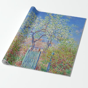 Birnbaum in Blüte - Claude Monet Geschenkpapier