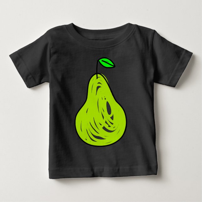 Birne Baby T-shirt (Vorderseite)