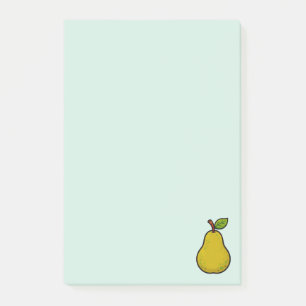 Birne - Fruchtsammlung - Post-it Klebezettel