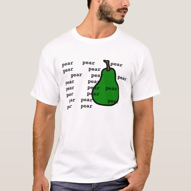 Birne T-Shirt (Vorderseite)