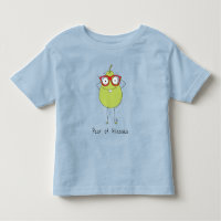 Birne von Glasses Funny & Niedlich Kid's Kleinkind