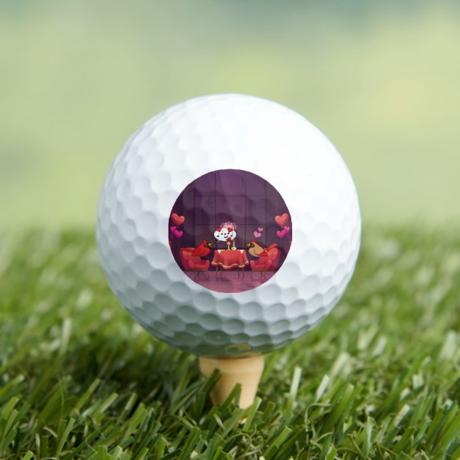 Birnen-Abendessen im nördlichen Kardinal Golfball (Insitu T-Shirt)