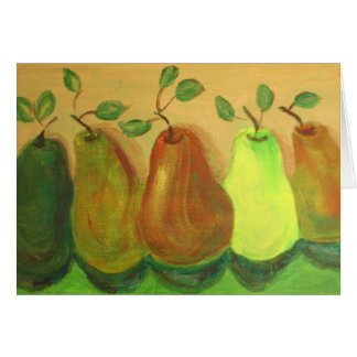 Birnen - Acrylmalerei von Trevor-Stern