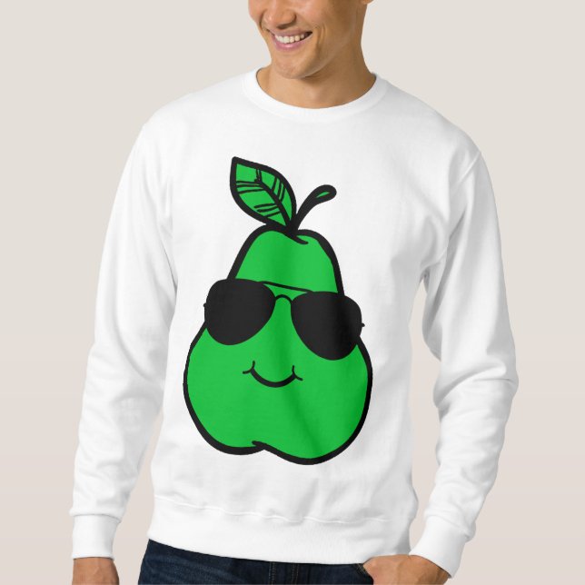 Birnen Cool Birnen Sweatshirt (Vorderseite)