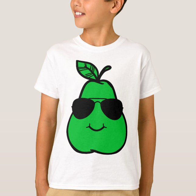 Birnen Cool Birnen T-Shirt (Vorderseite)
