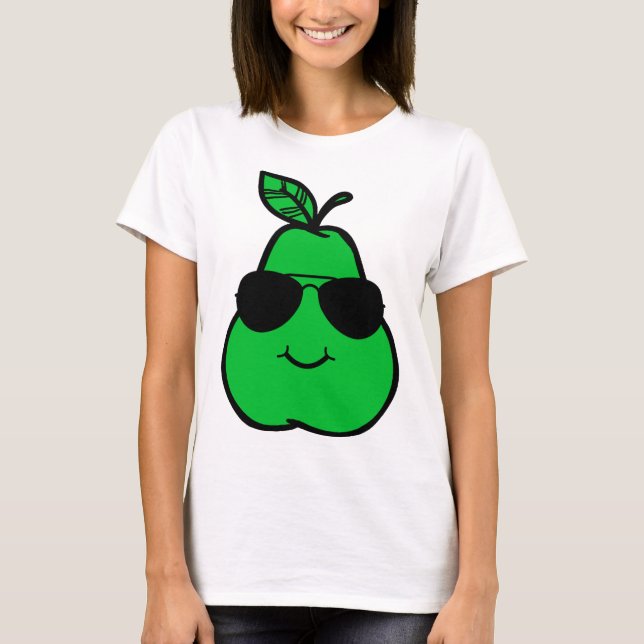 Birnen Cool Birnen T-Shirt (Vorderseite)