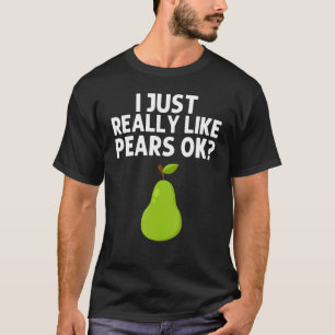 Birnen-Designs für Männer - Gartenarbeit für Vegan T-Shirt