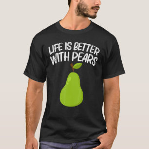Birnen-Designs für Männer - Gartenarbeit für Vegan T-Shirt