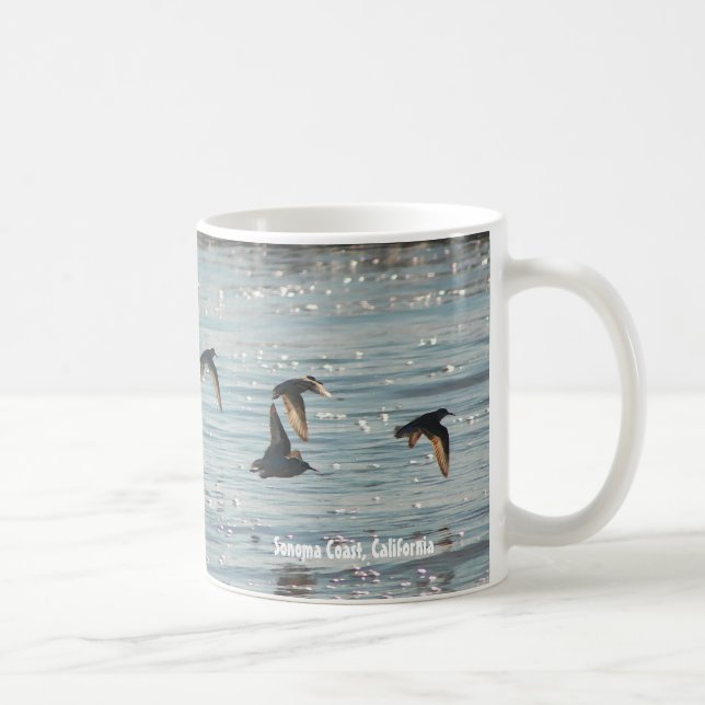 Birnen im Flug Kaffeetasse (Rechts)