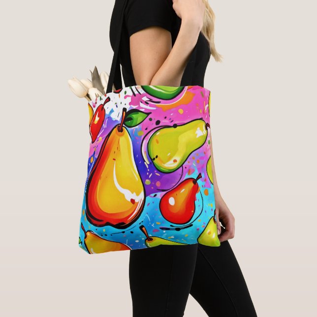 Birnen Pop Art (Von Nahem)