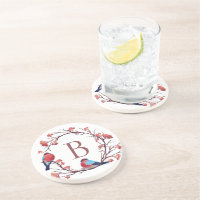 Birnen- und Berries-Wreath-Monogramm