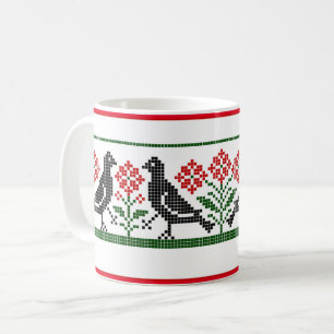 Birnen und Blume aus der Renaissance - Kaffeeprodu Kaffeetasse