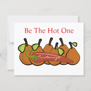 Birnen und Hot-Chili Thunder_Cove Postkarte