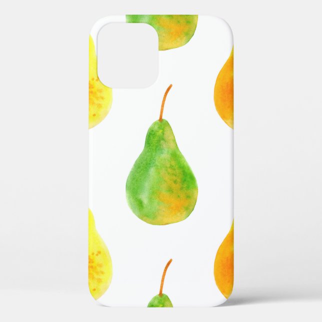 Birnenfrüchte nahtlos Case-Mate iPhone hülle (Rückseite)