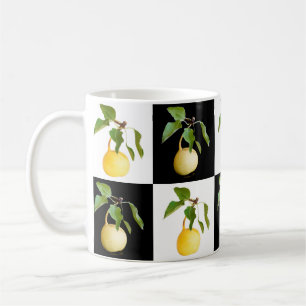 Birnenmuster Kaffeetasse