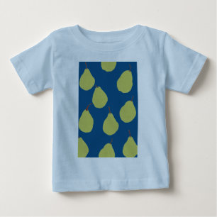Birnenschiff und grün baby t-shirt