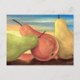 Birnenzüchtungen - mehrfache postkarte